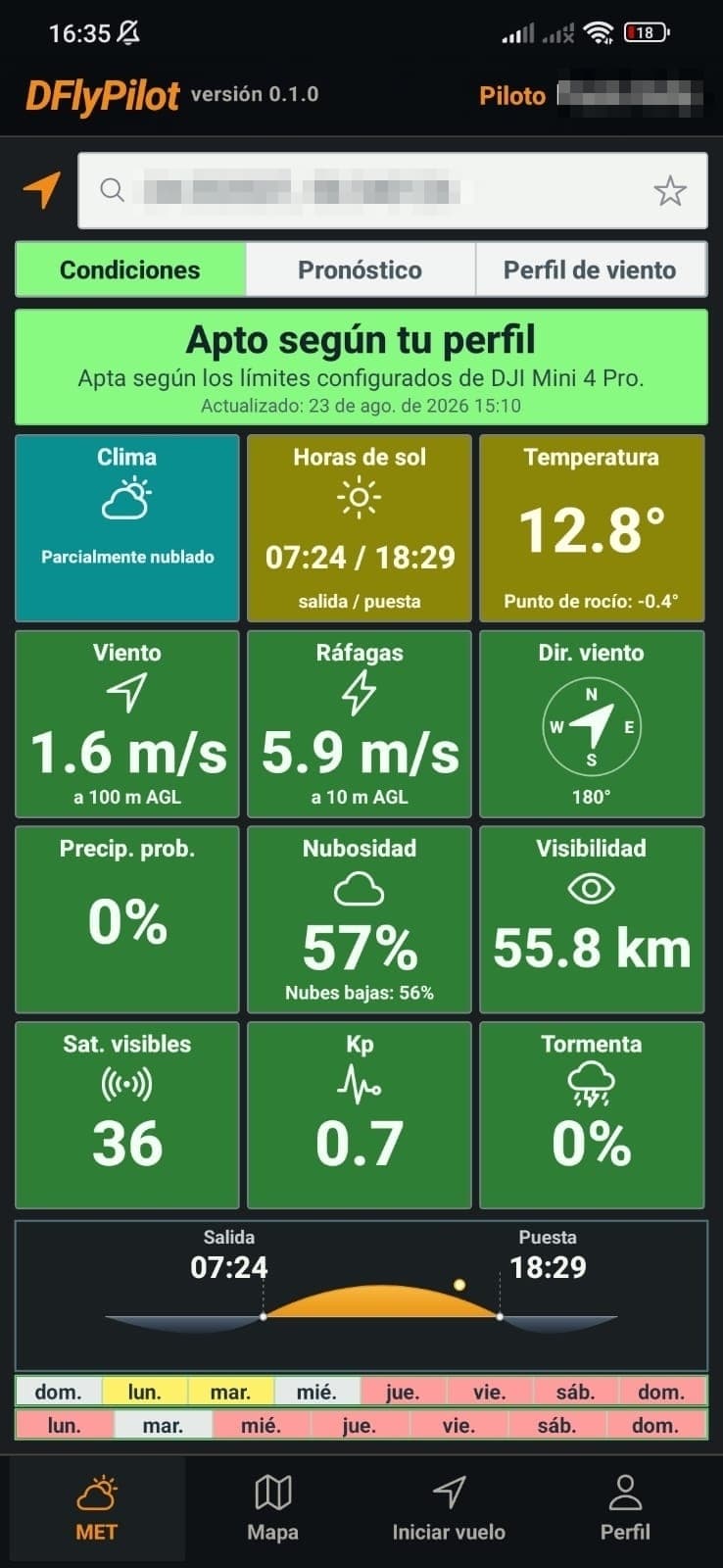 Pantalla 2 de DFlyPilot