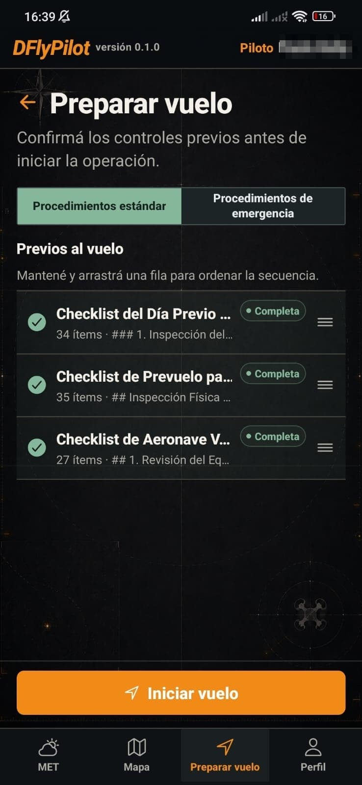 Pantalla 7 de DFlyPilot
