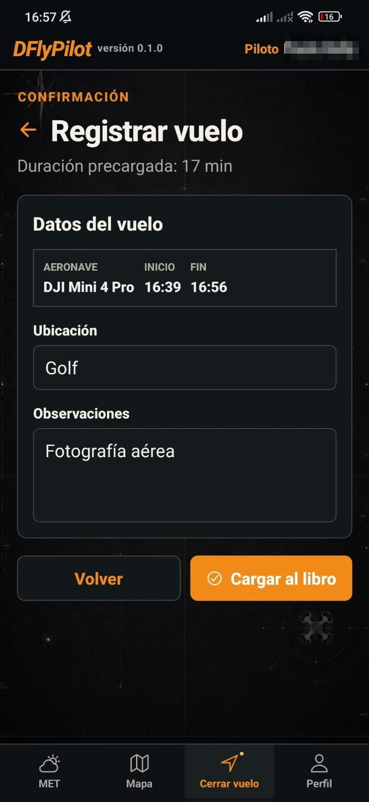 Pantalla 9 de DFlyPilot